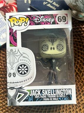 Funko Pop! Disney #69 Day of the Dead Jack Skellington New in Box